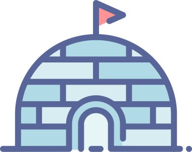 Bina. Web simgesi basit tasarım