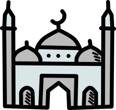 Cami. Web simgesi basit tasarım