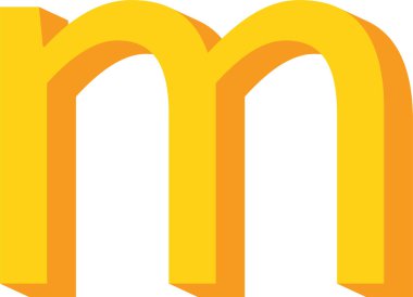 Altın işaretin vektör illüstrasyonu