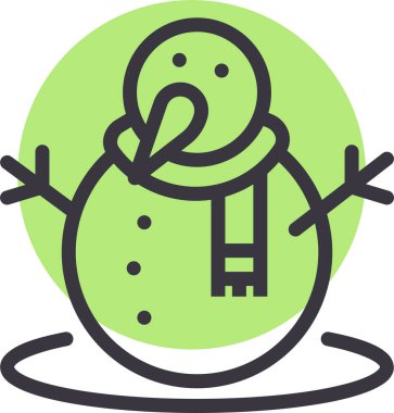 Noel Kardan Adam. Basit resimleme 