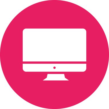 bilgisayar web simgesi, basit illüstrasyon