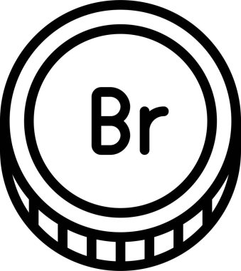 ruble. Web simgesi vektör illüstrasyonu