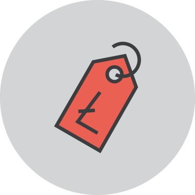 litecoin web simgesi basit tasarım, vektör