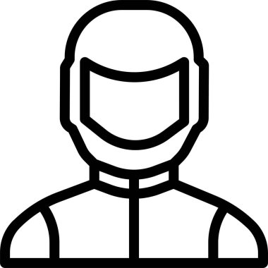 Ceket web simgesi basit tasarım 