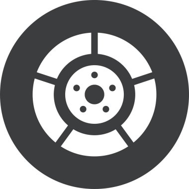 Hedef. Web simgesi basit tasarım