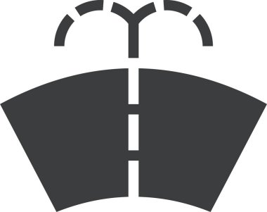 ön camın vektör çizimi