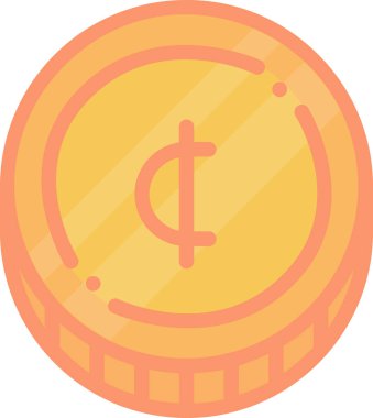 bitcoin. Web simgesi basit illüstrasyon