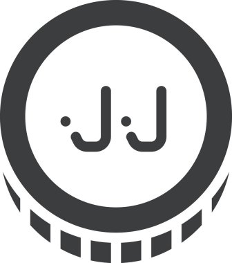 Yüz. Web simgesi basit illüstrasyon