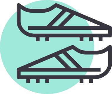 Çalışan simgenin vektör illüstrasyonu