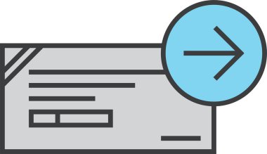 Dosya. Web simgesi basit illüstrasyon