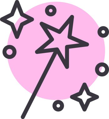 çubuk düz vektör simgesi