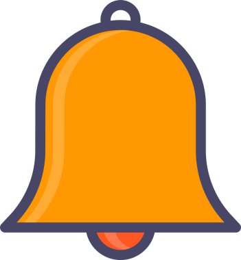 Alarm Ağı simgesi, basit vektör illüstrasyonu