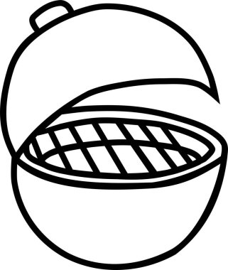 Yemek. Web simgesi basit illüstrasyon