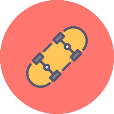 Kaykayın vektör illüstrasyonu