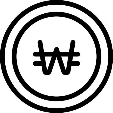 Kazandım. Web simgesi basit illüstrasyon