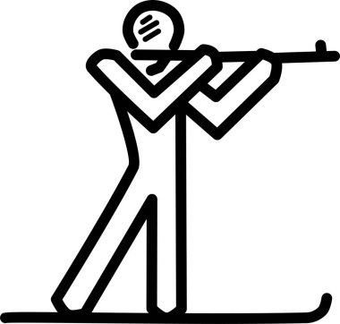 kayak vektörü illüstrasyon simgesi 