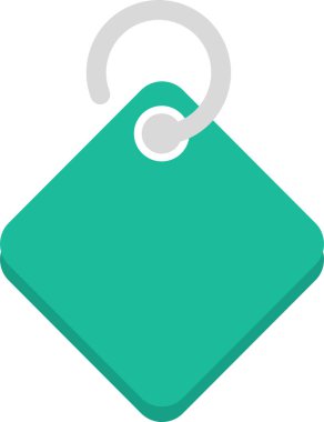 Etiket. Web simgesi basit illüstrasyon 