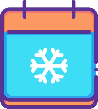 Randevu. Web simgesi basit illüstrasyon