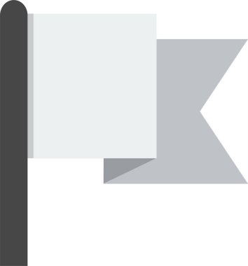 bayrak ikonu vektör illüstrasyonu 