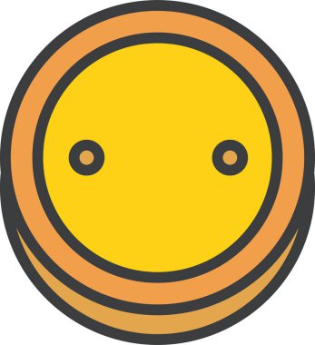 Bir bowling topunun vektör illüstrasyonu