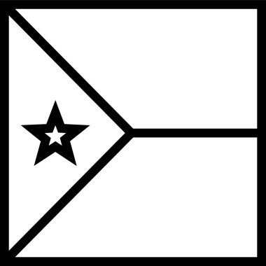   djibouti ülke bayrağı, vektör illüstrasyonu 