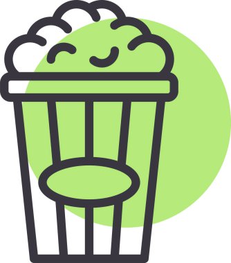 Yemek. Web simgesi basit illüstrasyon