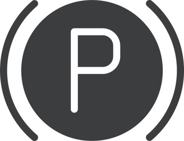 Park simgesinin vektör illüstrasyonu