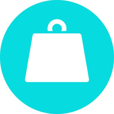 Çanta. Web simgesi basit tasarım 