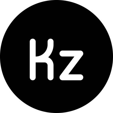 kwanza web simgesi, basit vektör illüstrasyonu 