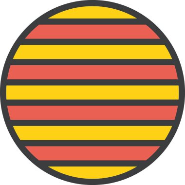 katalonya bayrağı, vektör illüstrasyonu 