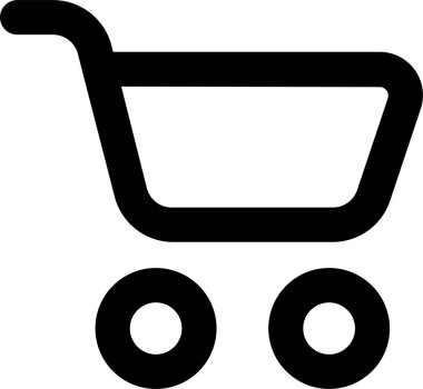 Alışveriş arabası. Basit tasarım