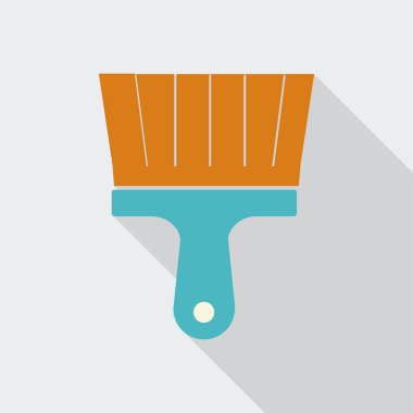 Boya silindiri ikonu. vektör illüstrasyonu