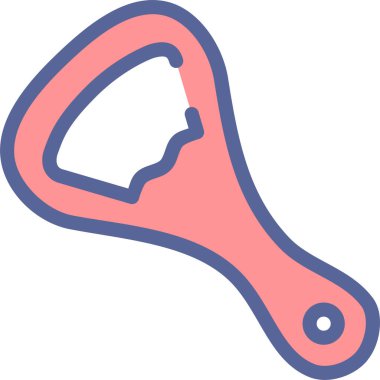 Soda açacağı. Web simgesi basit illüstrasyon