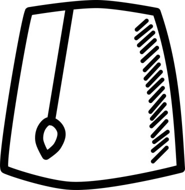 Takiya. Web simgesi basit illüstrasyon