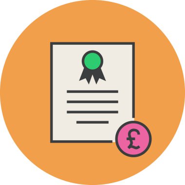 Çak. Web simgesi vektör illüstrasyonu