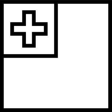  Ülke bayrağı, vektör illüstrasyonu 