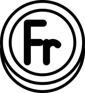 finans ve iş web simgesi, basit vektör illüstrasyonu 