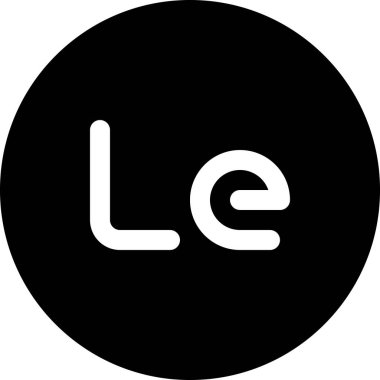 Bir b simgesinin vektör illüstrasyonu