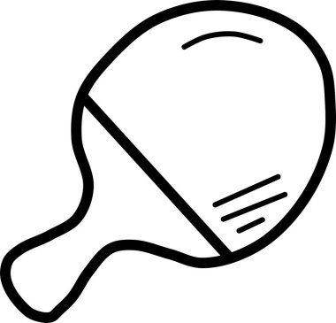 ping pong web simgesi basit tasarım