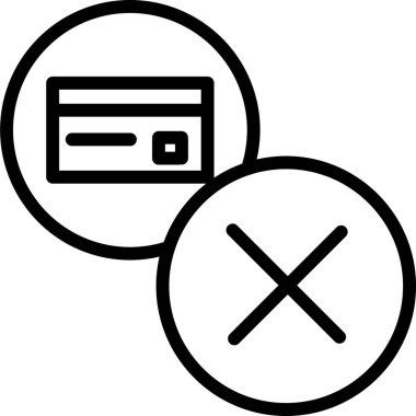 ödeme web simgesi, basit vektör illüstrasyonu