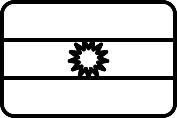 Bandeira Ícone Web Curdistão Ilustração Vetorial —  Vetores de Stock