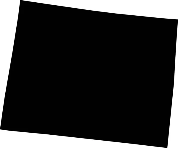 Wyoming Abstrait Illustration Vectorielle — Image vectorielle