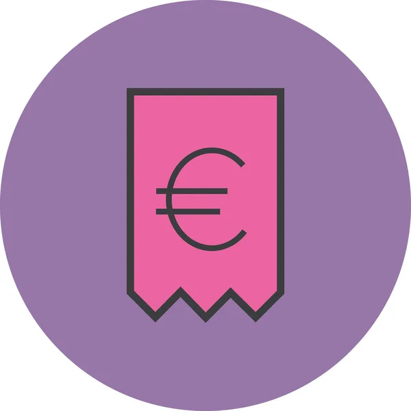 Finanzas Negocio Icono Web Ilustración Vectorial Simple — Archivo Imágenes Vectoriales