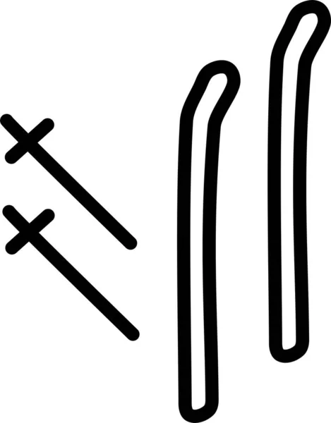 Nůž Webová Ikona Jednoduchá Ilustrace — Stockový vektor