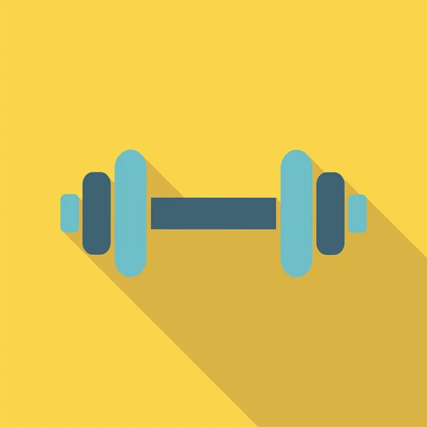 Illustration Vectorielle Logo Barbell Fitness — Image vectorielle