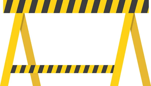 黄色背景的警告标志 — 图库矢量图片