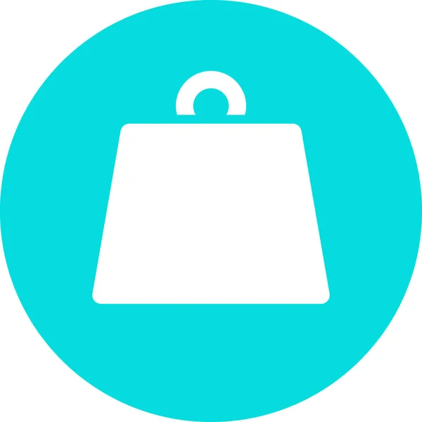 Bag Web Icon Simple Design — Stock Vector