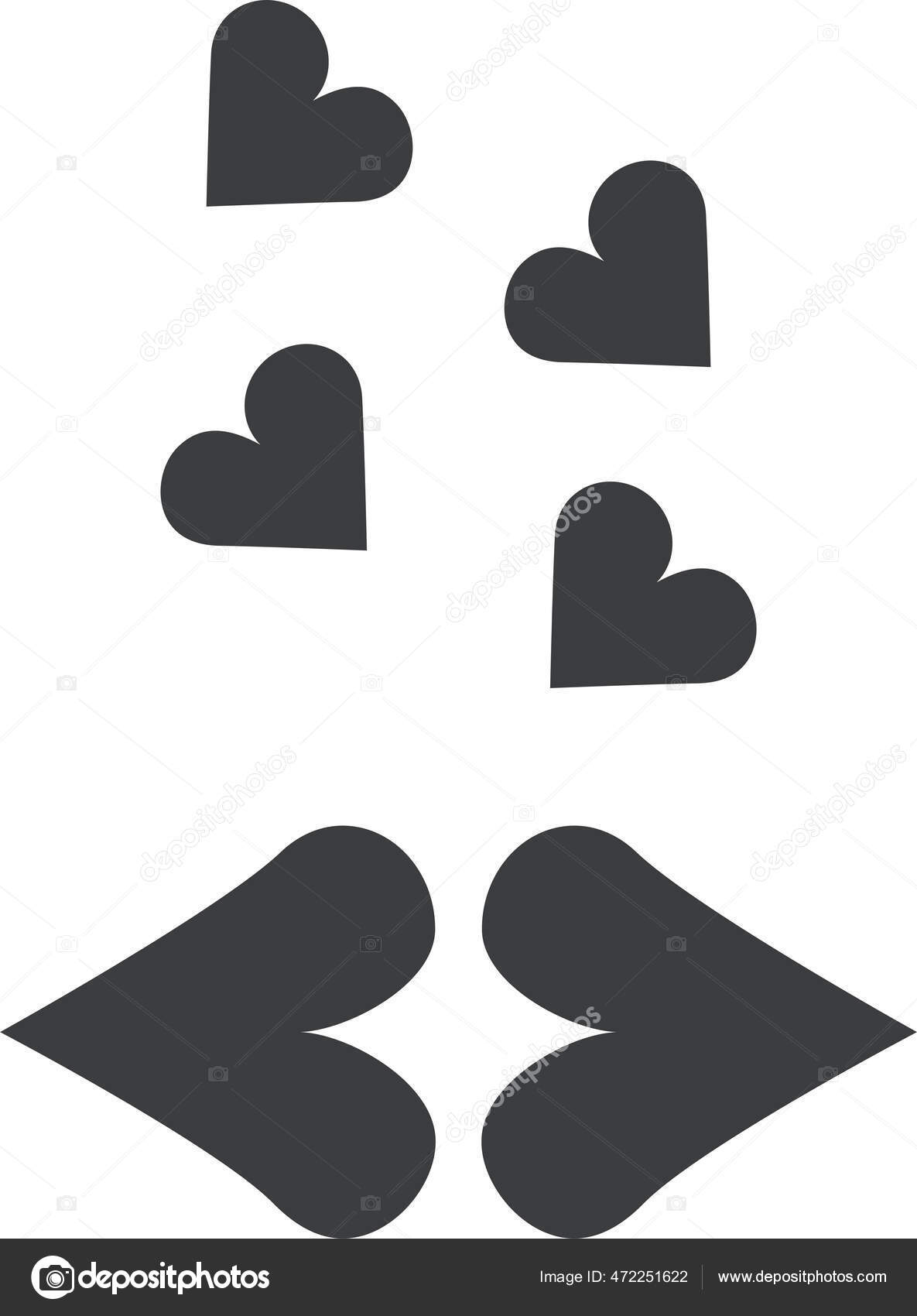 ハートアイコンベクトルイラスト ストックベクター C Amoghdesign