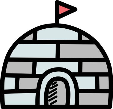 Bir spor simgesinin vektör illüstrasyonu