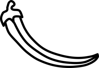 Muz. Web simgesi vektör illüstrasyonu